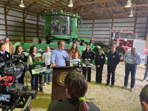 Rep. Adrian Smith Farmers First Announcement